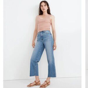 The Petite Perfect Vintage Wide-Leg Crop Jean - 23P, Catlin Wash